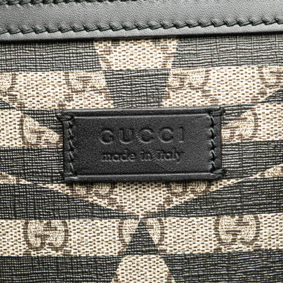 GUCCI Black Leather Shoulder Bag - Picture 7 of 10